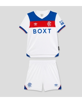 Rangers Maglia Gara Trasferta Repliche 2025-26 Bambino Maniche Corte